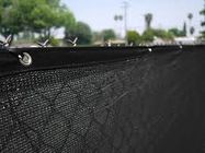 85% Blockage Wind Block Privacy Fence Netting For Playground UV Resistant Fabric Available