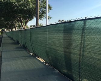 Heavy Duty Fabric Brass Grommets 6'x50' Privacy Screen Chain Link Fence
